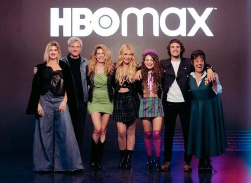 Elenco de Margarita con Cris Morena, creadora de la serie