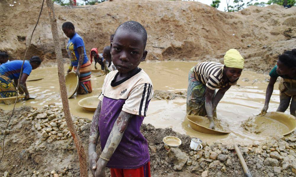 ONU alerta sobre el trabajo infantil en minas de la República Democrática del Congo