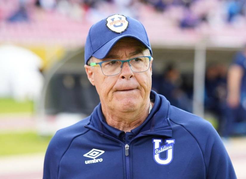 Jorge Célico, entrenador de la Universidad Católica.