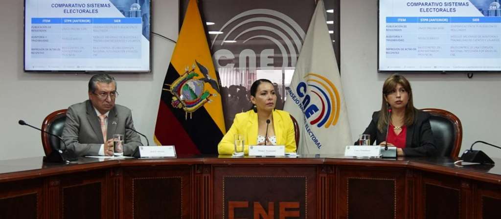 Presidenta del CNE afirma que las elecciones del 2021 están en riesgo