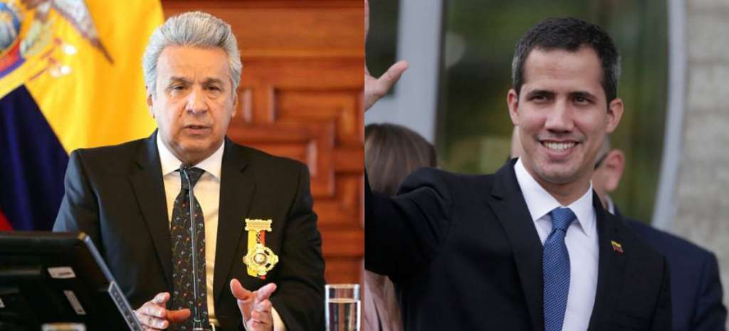Moreno confirma visita de Juan Guaidó a Ecuador