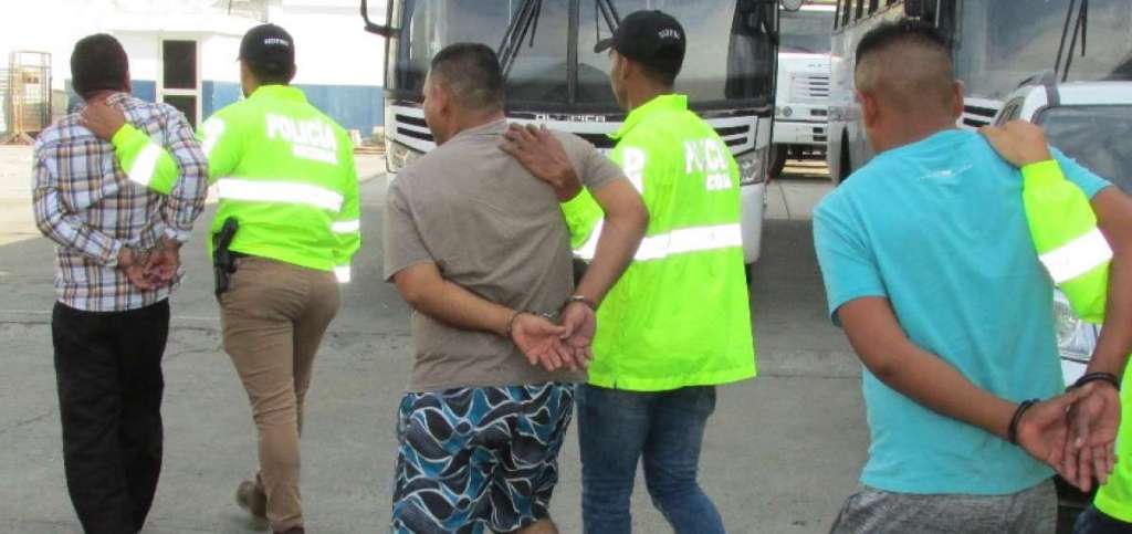 12 detenidos tras operativo realizado en Guayaquil