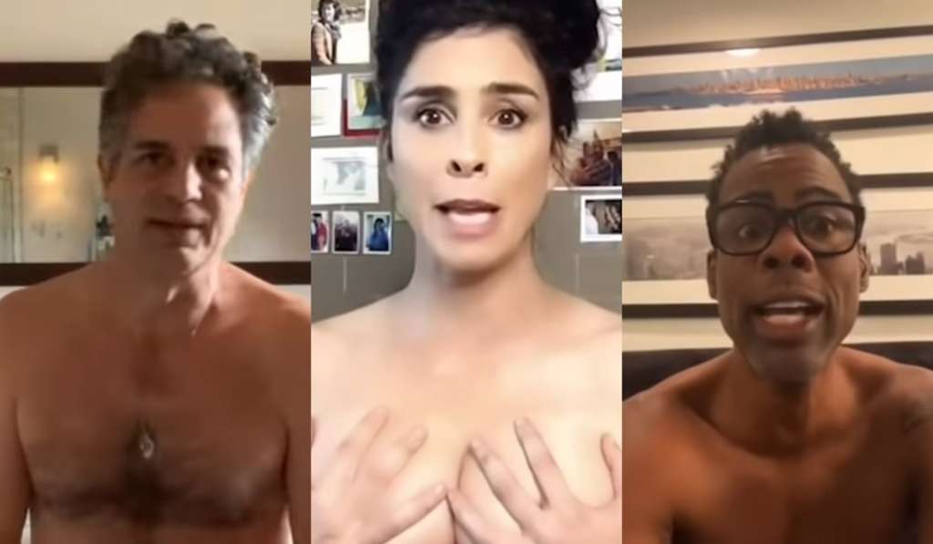 Mark Ruffalo, Naomi Campbell y más famosos se desnudan para animar a votar