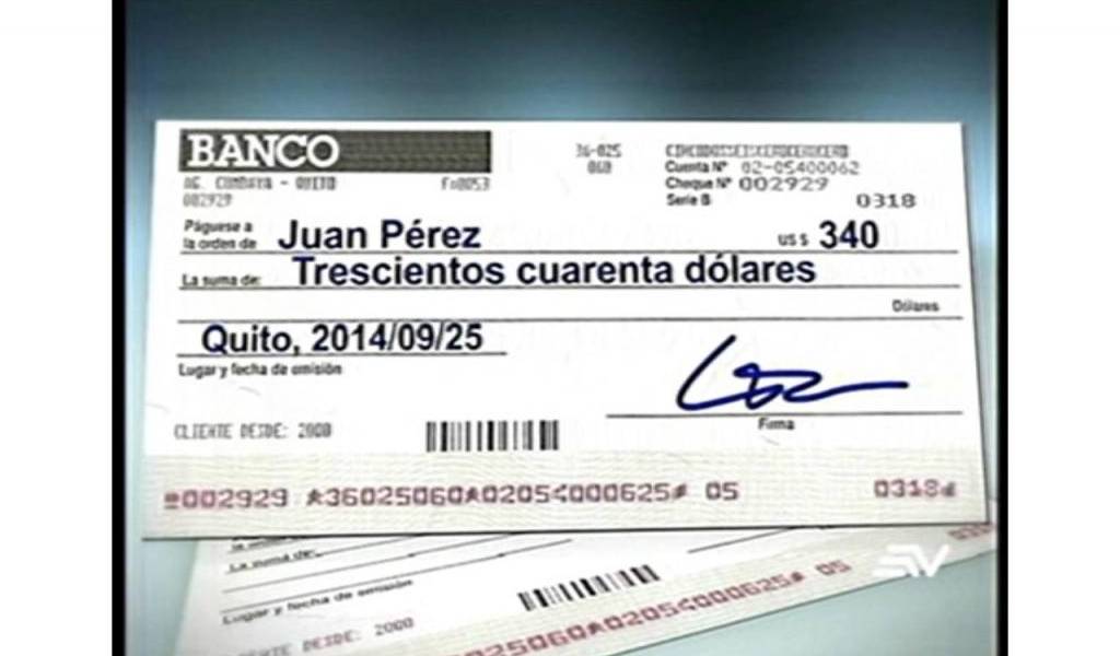 Nuevas Medidas De Seguridad Para Cheques 7487