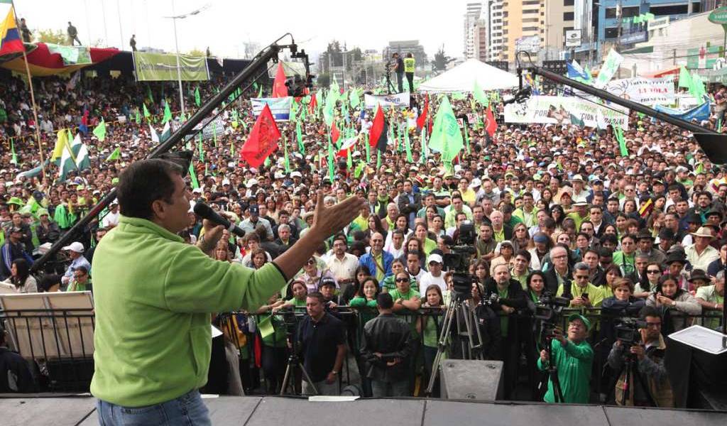 Reglamento del correísmo impidió precandidatura de Correa