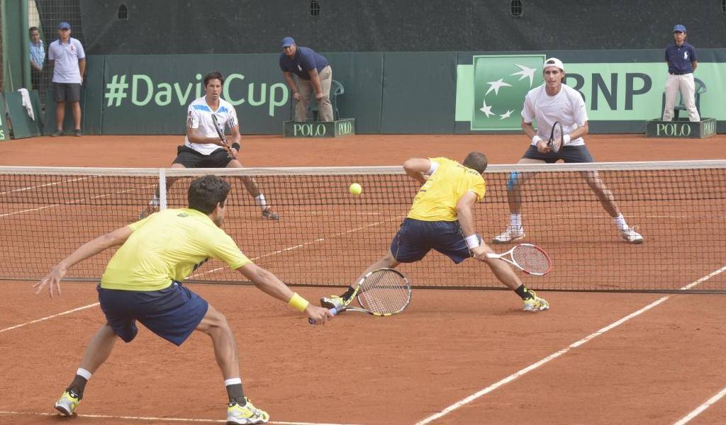 Brasil vence a Ecuador en dobles toma ventaja en la serie de Copa Davis