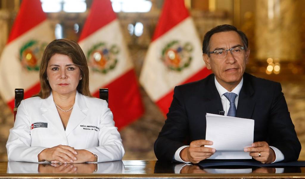 Presidente de Perú anuncia el primer caso de coronavirus