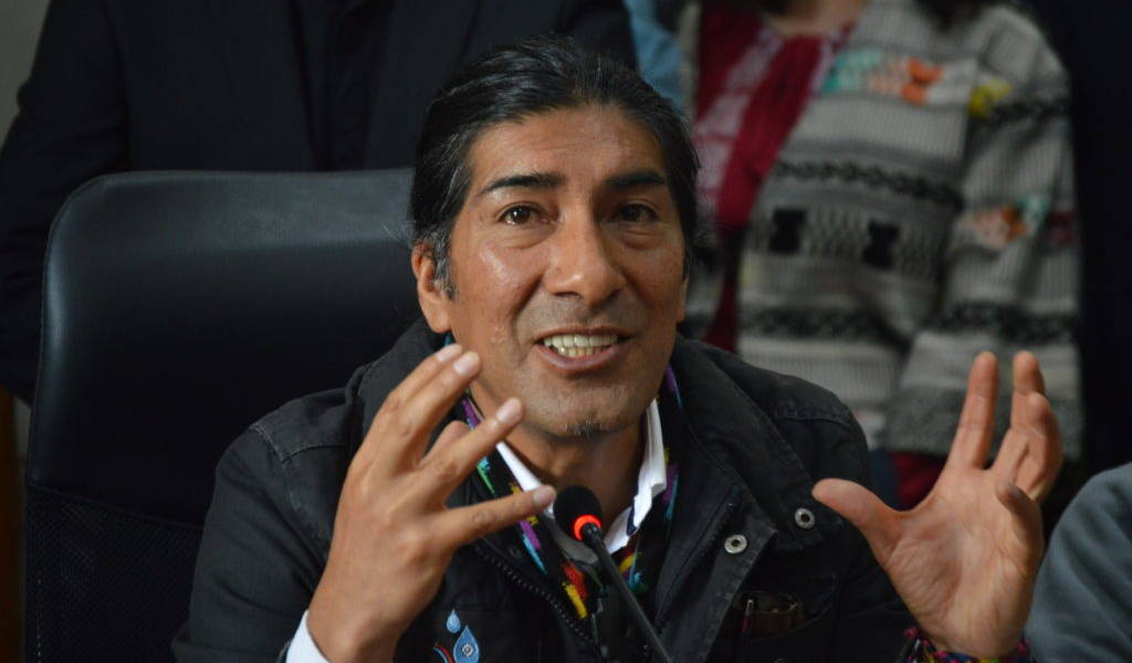 Yaku Pérez - Virna Cedeño, binomio presidencial de Pachakutik para el 2021