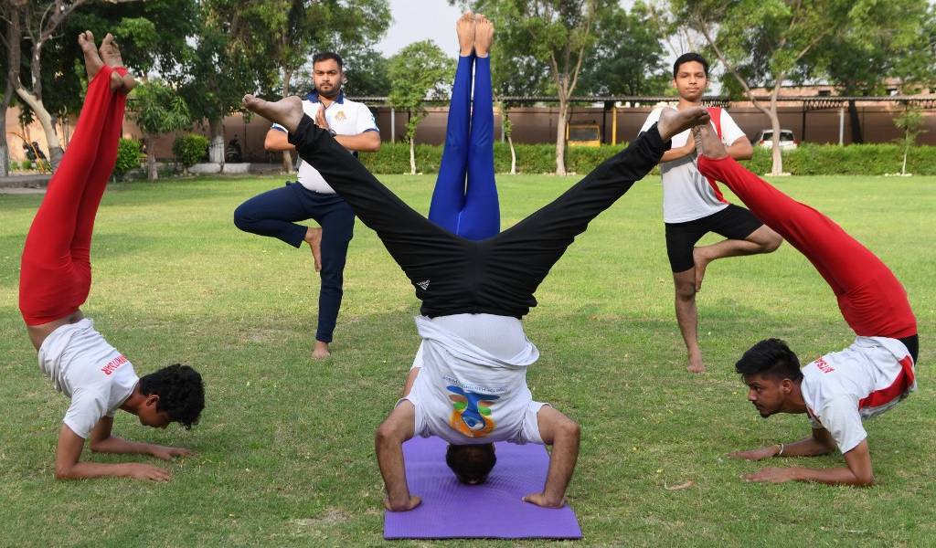 India celebra el Día Internacional del Yoga en medio de la pandemia de COVID-19