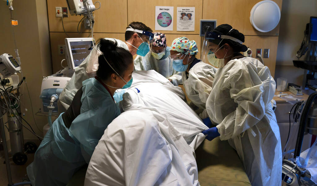 Hospitales de Los Ángeles con niveles bajos de oxígeno