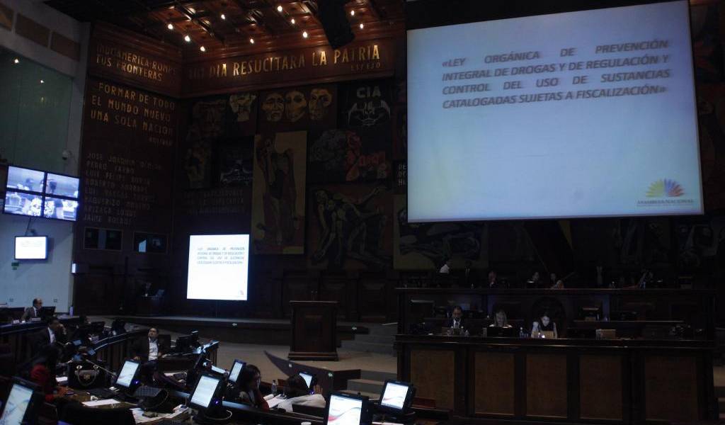 Asamblea posterga votación del proyecto de Ley de Prevención de Drogas