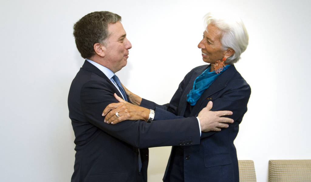 Ministro argentino se reúne con directora de FMI