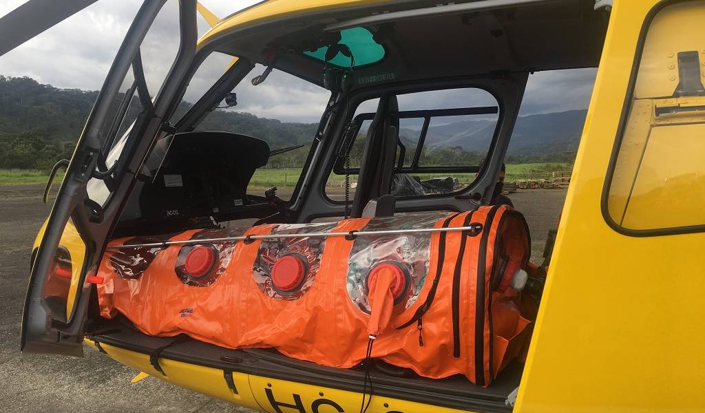 Helicópteros se modernizan para traslados de pacientes con COVID en Ecuador