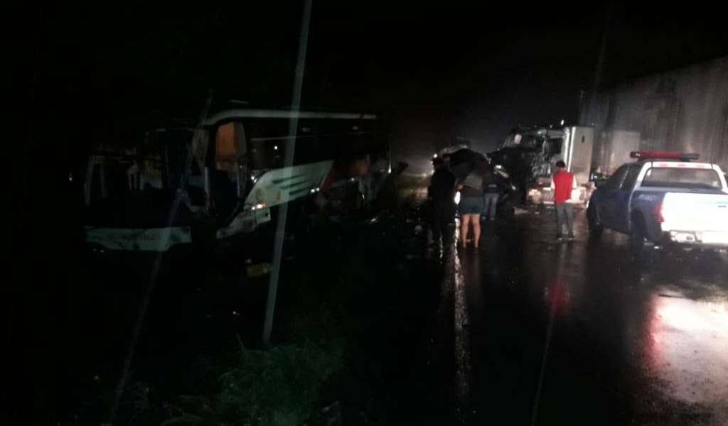 9 heridos en accidente de tránsito en Los Ríos