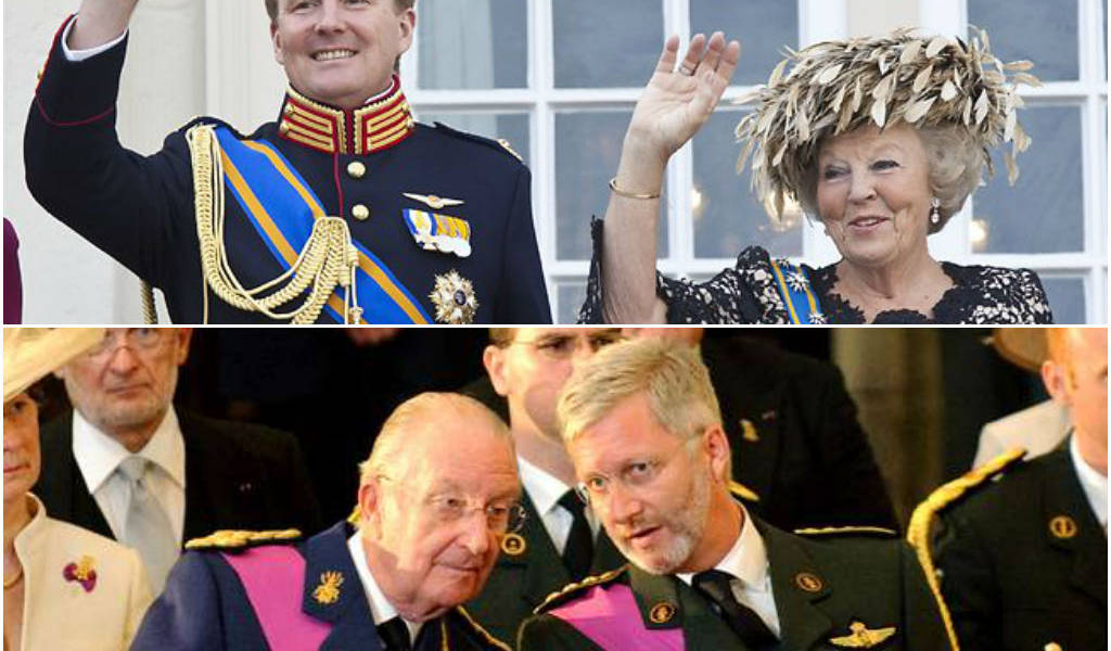 Monarquías de Holanda y Bélgica hicieron su relevo generacional en 2013