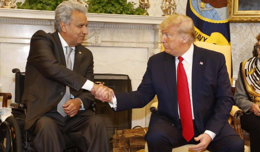 Trump asegura que EEUU enviará ventiladores a Ecuador