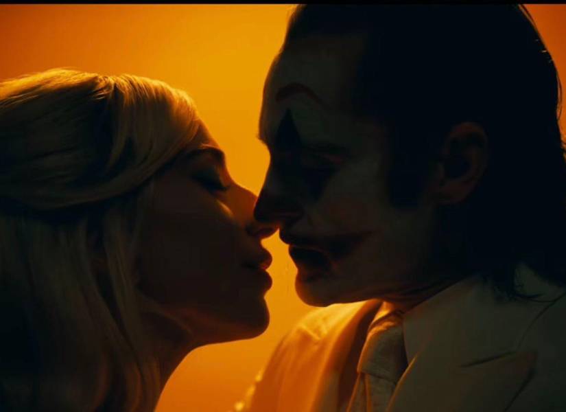 Foto del rodaje de Joker 2, Joaquin Phoenix y Lady Gaga