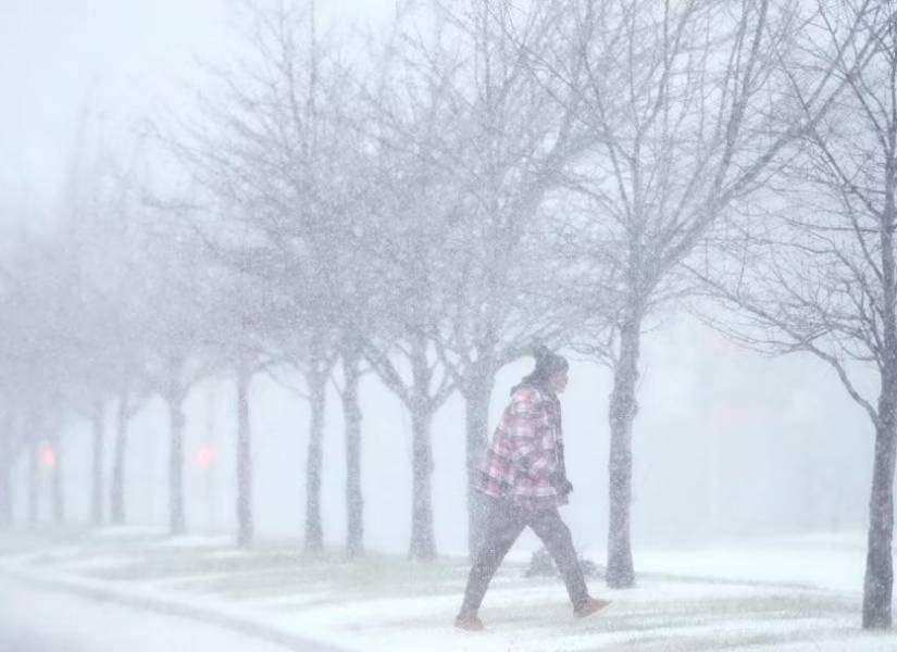 Tormenta invernal en Estados Unidos.