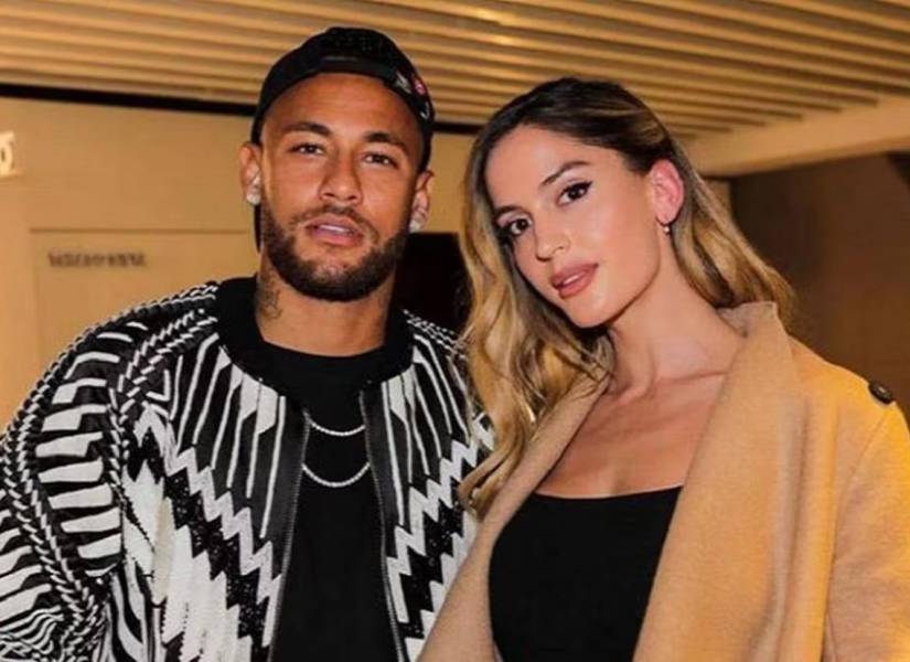 Imagen de archivo de Natalia Barulich junto a Neymar.