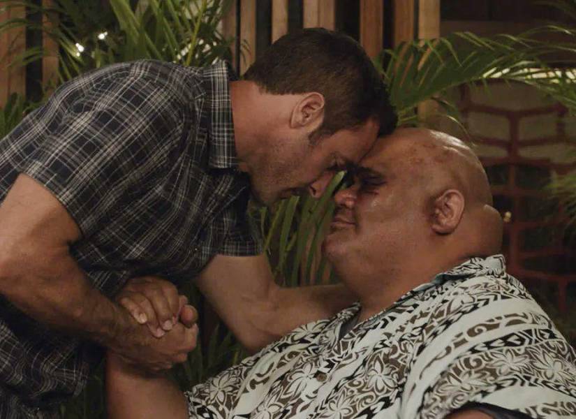 Taylor Wily en una de las escenas de Hawaii Five-0