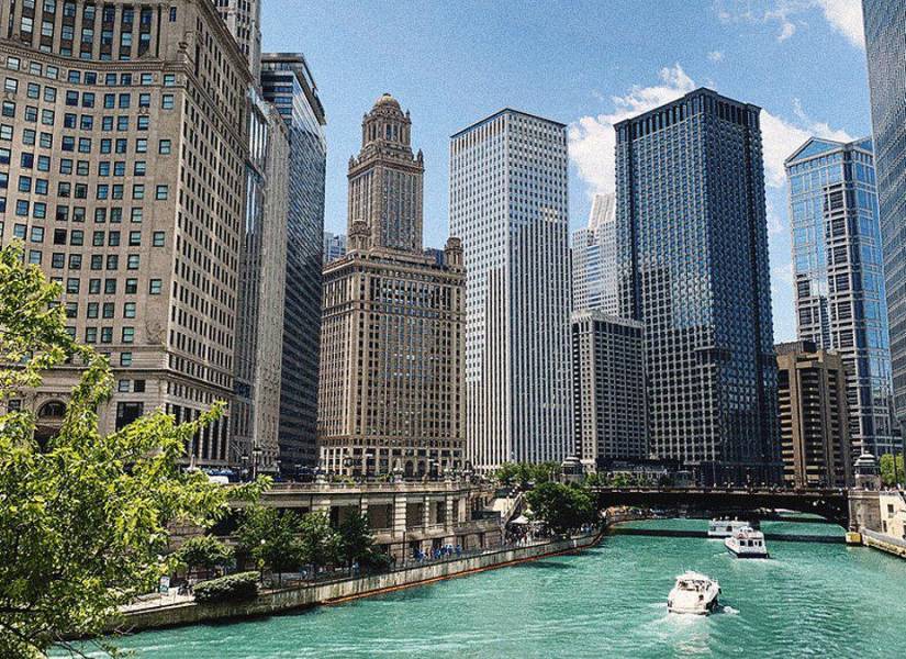 Imagen referencial. Vista de la ciudad de Chicago.