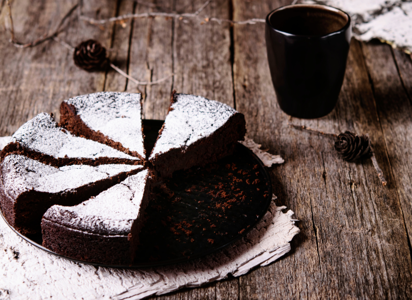 Torta Kladdkaka, un pastel sueco