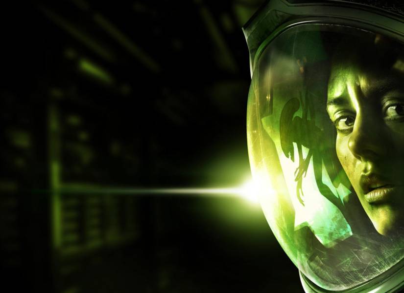 Portada oficial del videojuego, Alien Isolation