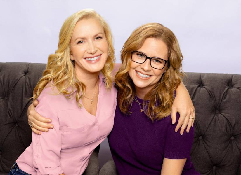 Imagen de archivo de Kenna Fischer y Angela Kinsey.