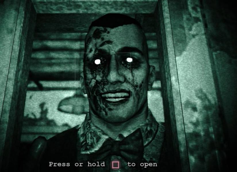 Captura de pantalla del videojuego Outlast