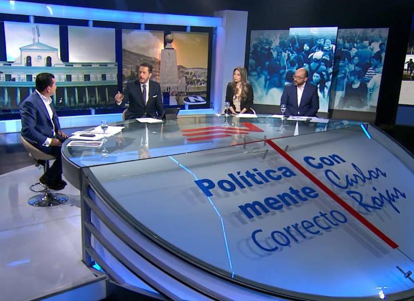 Set del programa POLÍTICAMENTE CORRECTO