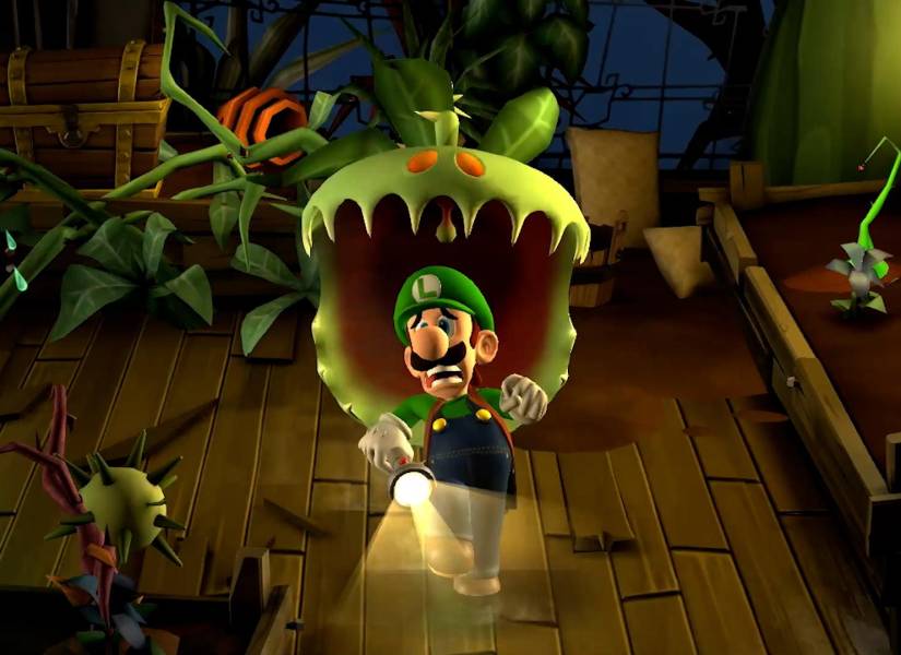 Captura de pantalla del juego Luigi's Mansion 2 HD