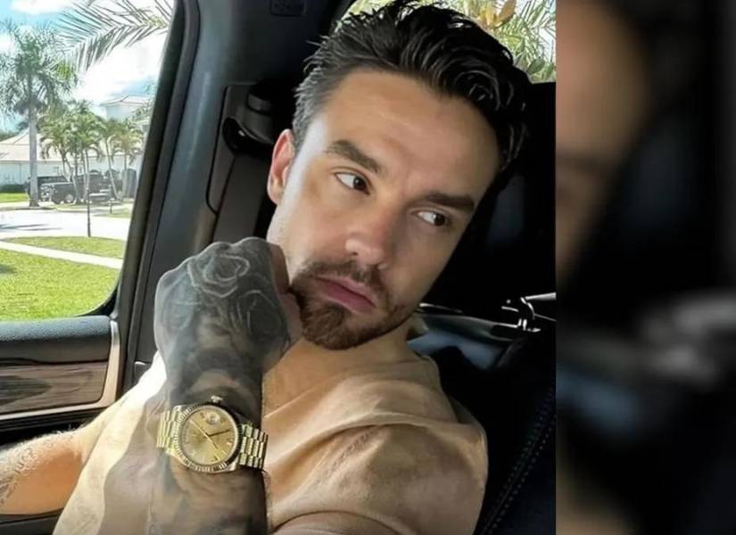 Imagen de archivo de Liam Payne con un reloj Rolex.