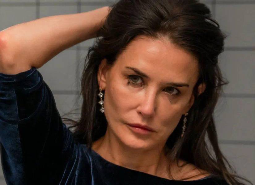 Fotografía de Demi Moore en The Substance