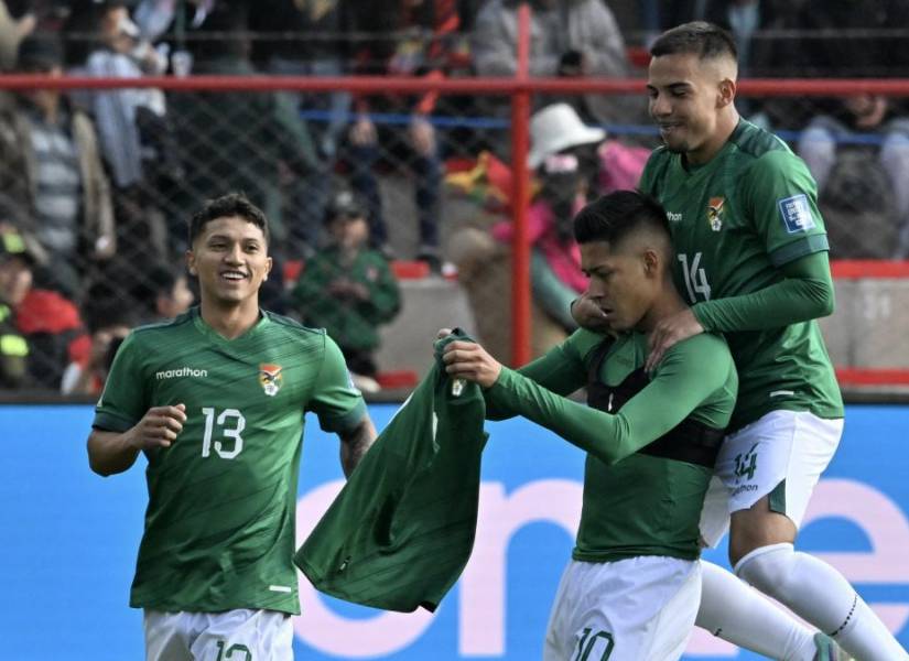 Bolivia ganó con un marcador de 4-0.