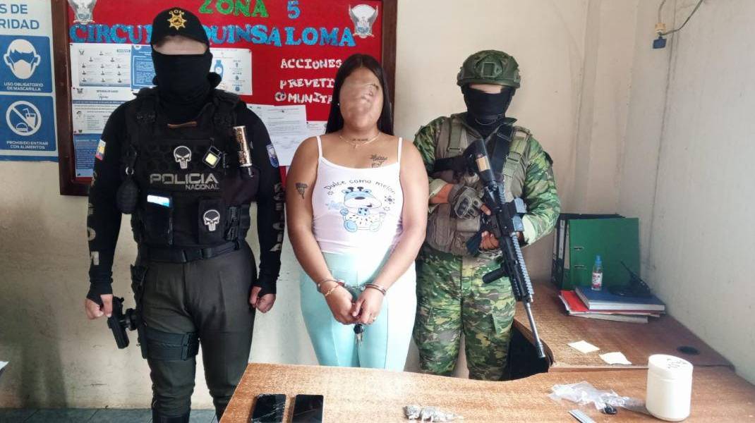 Alias La Pucca, presunta financista de Los Choneros, fue detenida en Los Ríos