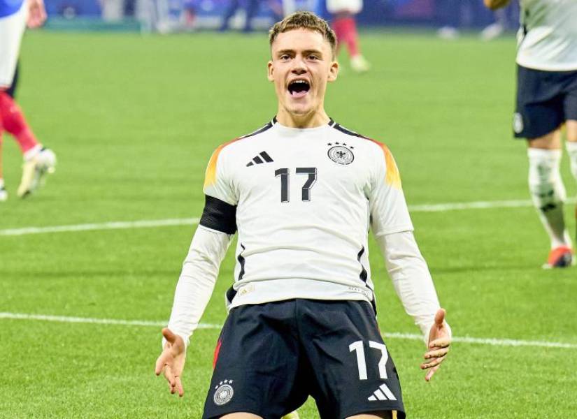 Wirtz en la Selección alemana 2024.