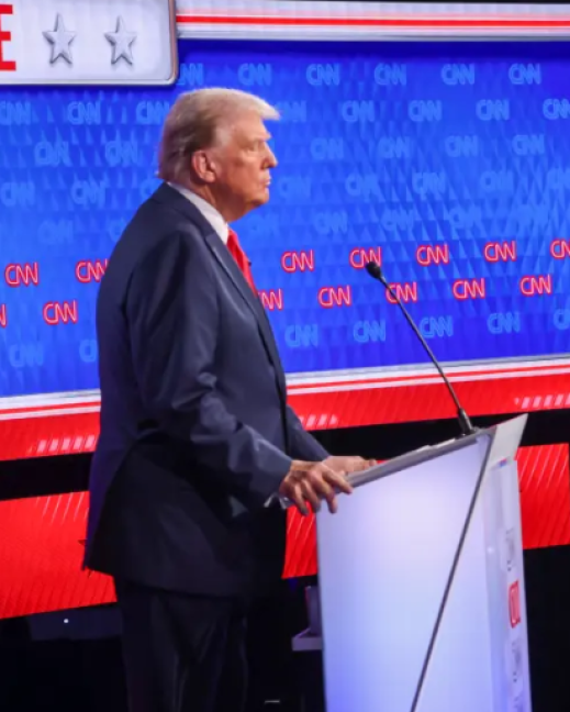 El expresidente Donald J. Trump y el presidente actual, Joe Biden, participaron en el primer debate electoral presidencial de 2024