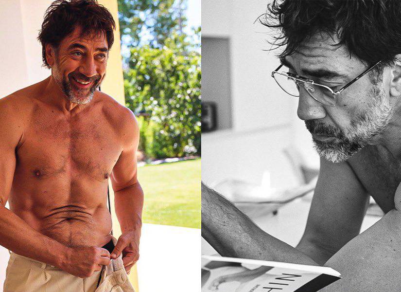 Javier Bardem para la revista, imágenes tomadas por su pareja, Penélope Cruz.