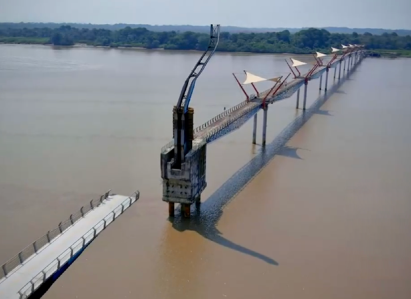 Los daños en los puentes basculantes de la Isla Santay ponen en riesgo a visitantes.