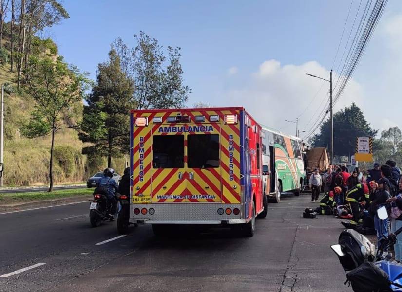 Personas heridas por el siniestro de tránsito.