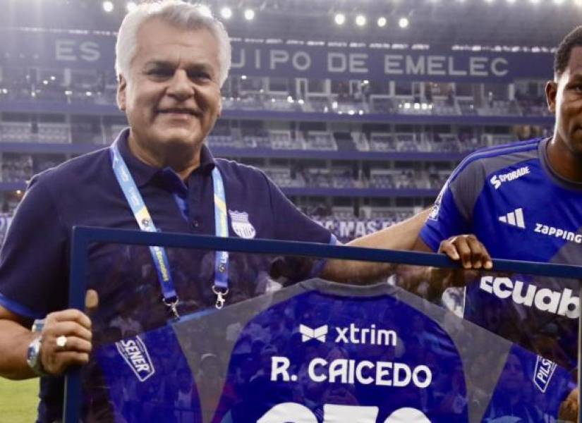 César Avilés es el actual presidente de Emelec.