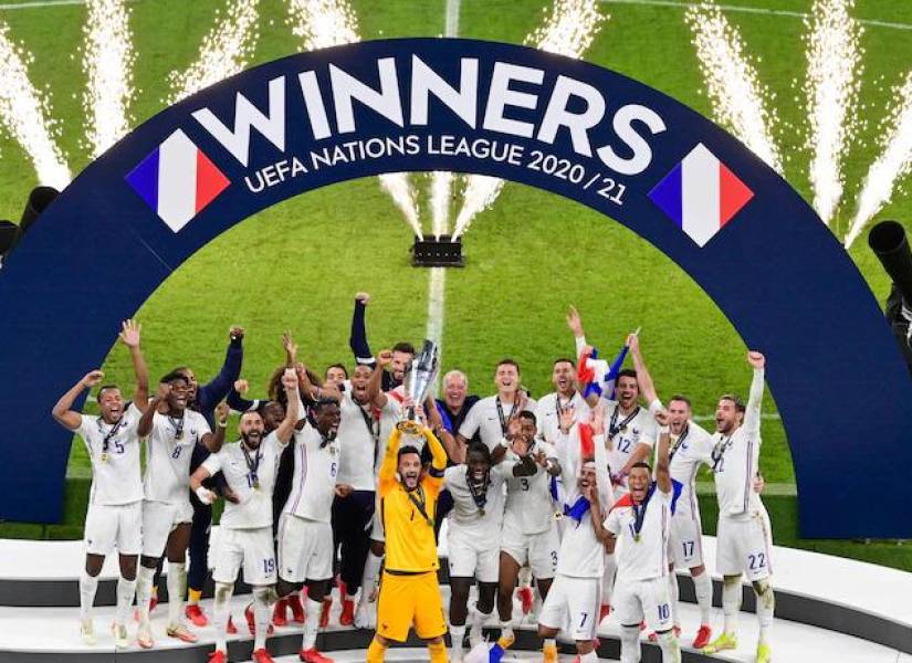 Francia campeón de la Nations League 2020/21.