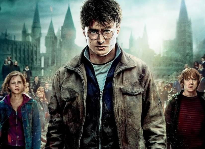 Portada de la última película de Harry Potter, estrenada en 2011.