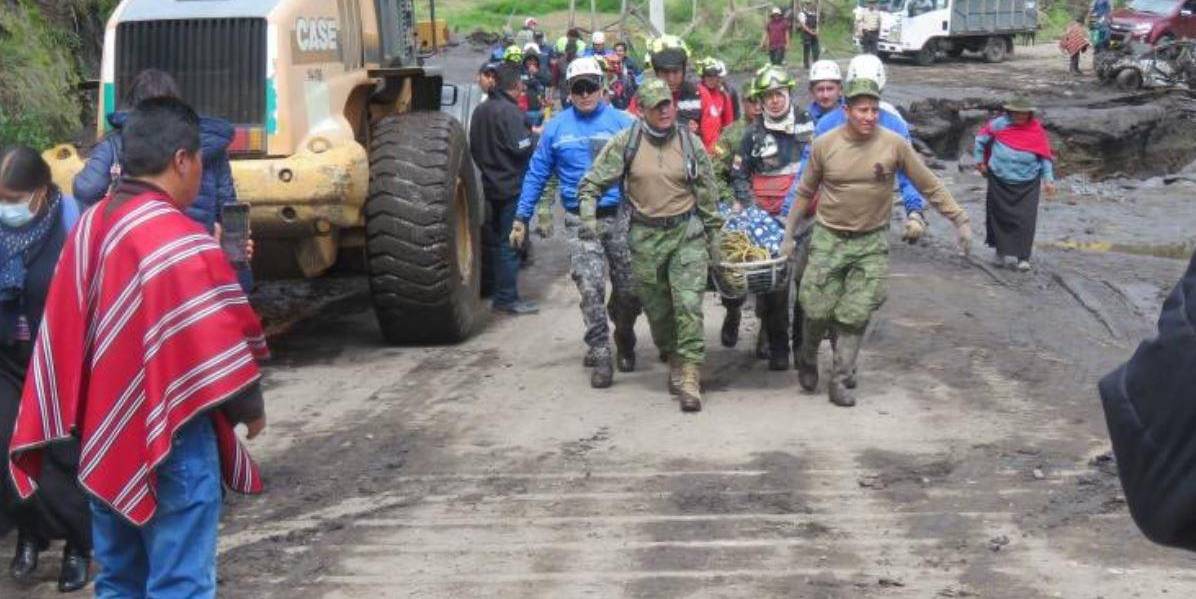 Un sargento del Ejército, su esposa y su sobrina fallecieron tras aluvión en Chimborazo