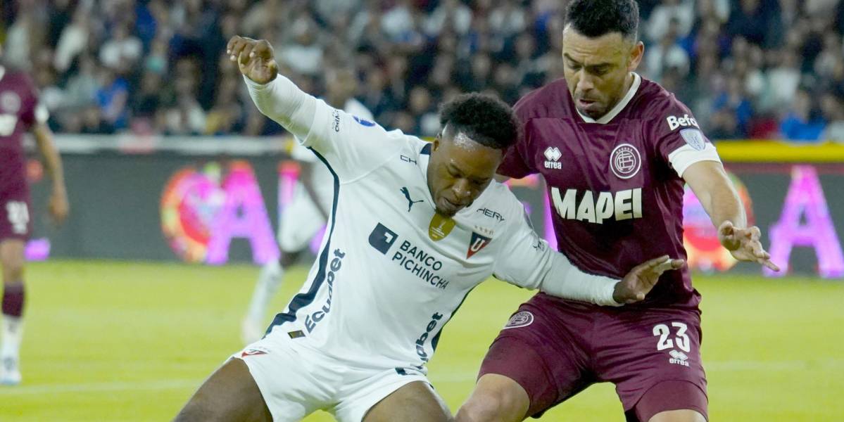 Liga de Quito perdió de local ante Lanús y se complica su clasificación en Copa Sudamericana