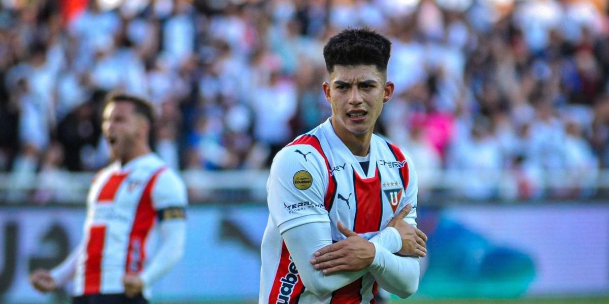 Estos son los números que tuvo Gabriel Villamil en Liga de Quito durante el 2024