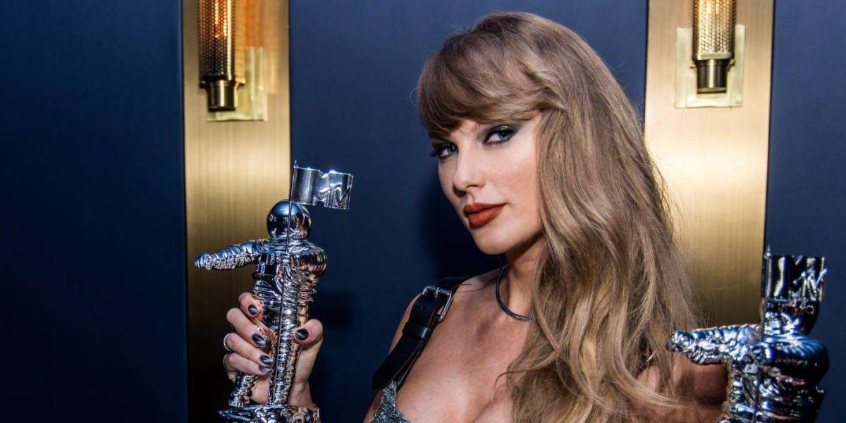 Travis Kelce reacciona al discurso de Taylor Swift en los MTV VMA’s 2024