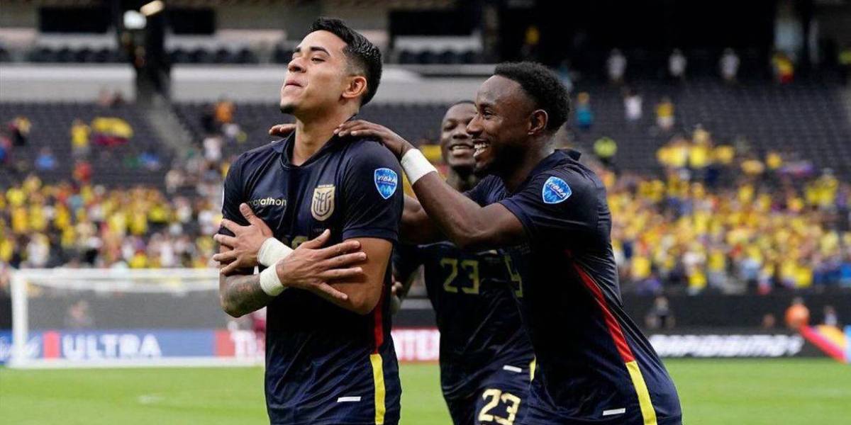 Cole Palmer reaccionó a la celebración del gol de Kendry Páez contra Jamaica en Copa América