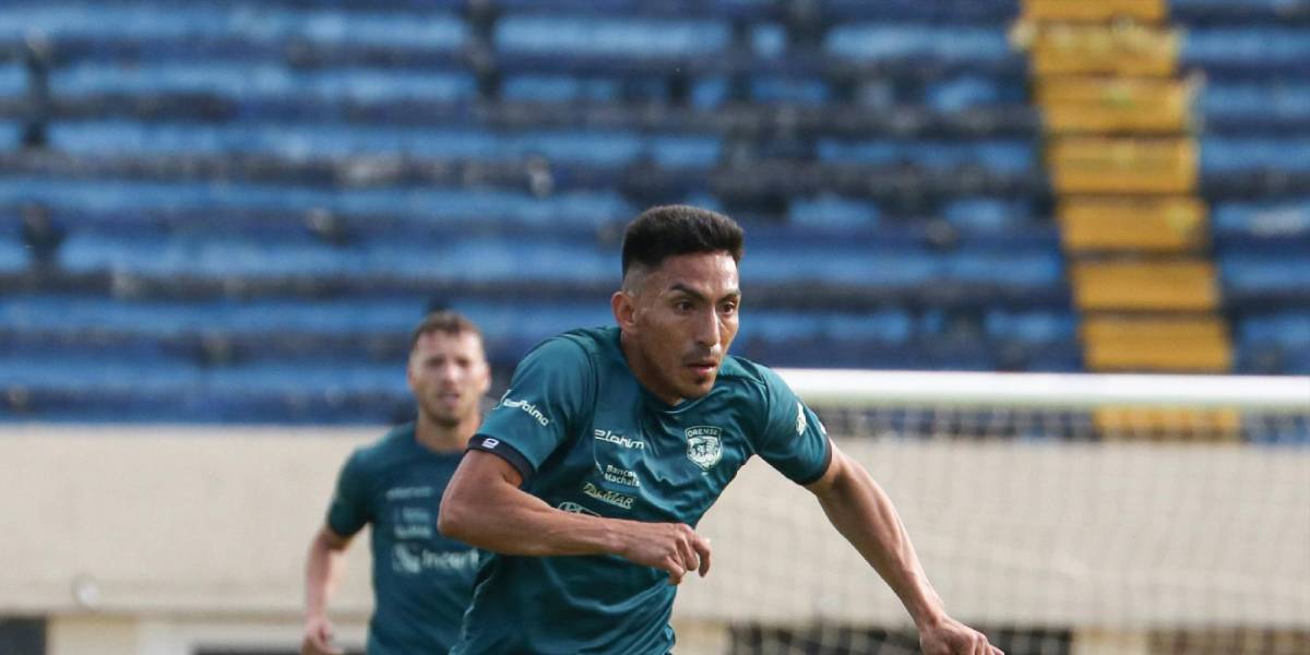 Ángel Mena: “En Orense SC queremos un campeonato y me gustaría repetir lo que ya hice en el fútbol ecuatoriano”