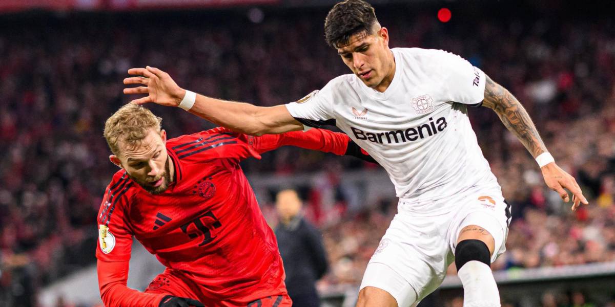 El Bayer Leverkusen de Piero Hincapié eliminó al Bayern Múnich de la Copa de Alemania